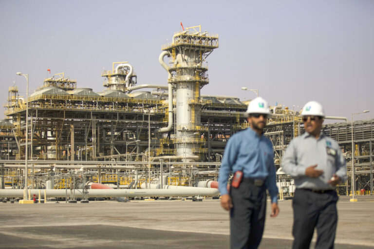 Construction site in Jeddah, Saudi Arabia.